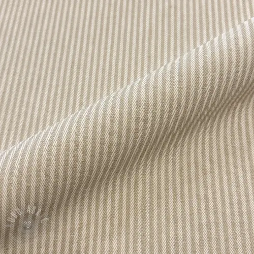 Țesătură decorativă DOBBY Colored stripe sand