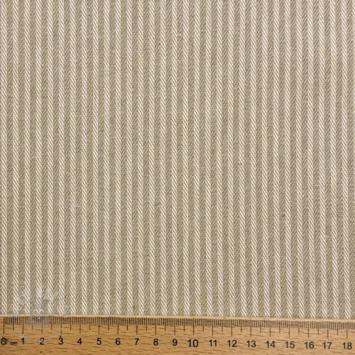 Țesătură decorativă DOBBY Colored stripe sand