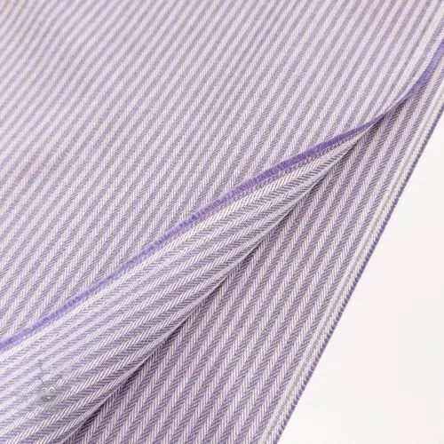 Țesătură decorativă DOBBY Colored stripe lavender