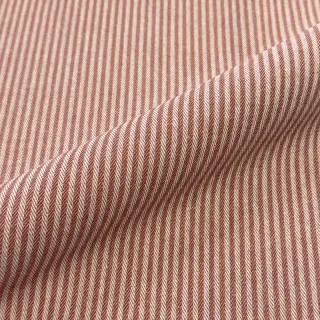 Țesătură decorativă DOBBY Colored stripe dark orange