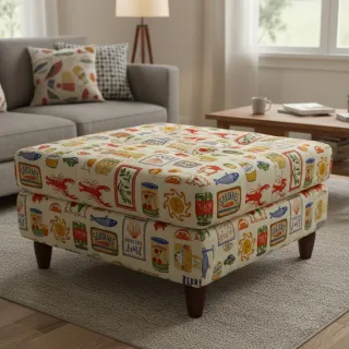 Țesătură decorativă Mediterranean Vibe digital print