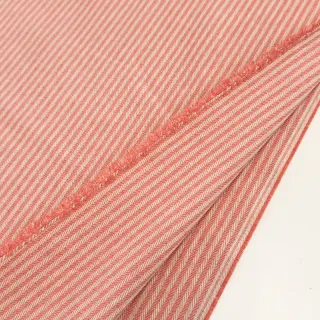 Țesătură decorativă DOBBY Colored stripe coral