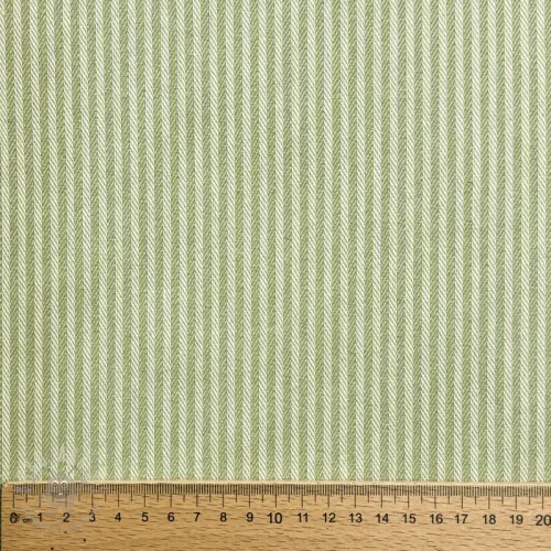 Țesătură decorativă DOBBY Colored stripe light green