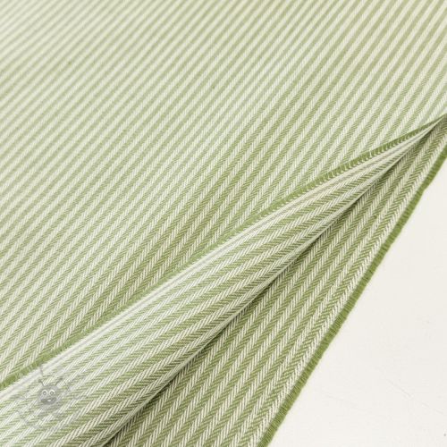Țesătură decorativă DOBBY Colored stripe light green