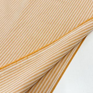 Țesătură decorativă DOBBY Colored stripe ochre