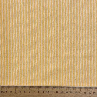 Țesătură decorativă DOBBY Colored stripe warm yellow