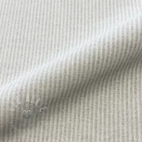 Țesătură decorativă DOBBY Colored stripe light grey