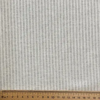 Țesătură decorativă DOBBY Colored stripe light grey