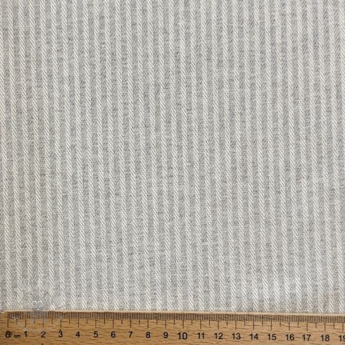 Țesătură decorativă DOBBY Colored stripe light grey