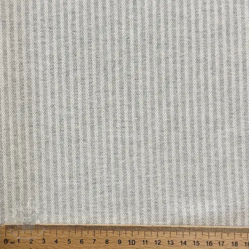 Țesătură decorativă DOBBY Colored stripe light grey