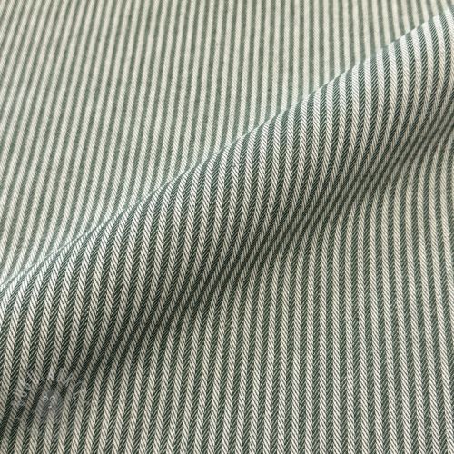 Țesătură decorativă DOBBY Colored stripe bottle green