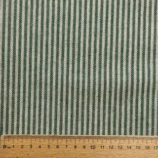 Țesătură decorativă DOBBY Colored stripe bottle green