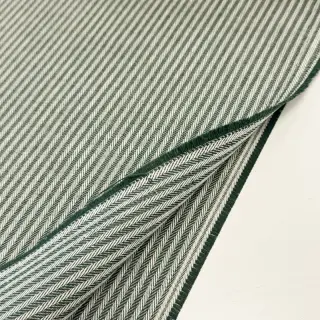 Țesătură decorativă DOBBY Colored stripe bottle green