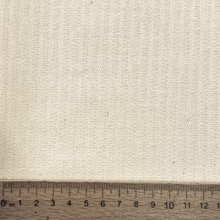 Țesătură decorativă DOBBY Colored stripe naturel