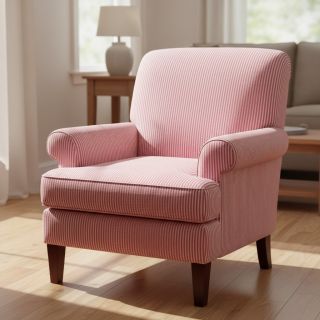 Țesătură decorativă DOBBY Colored stripe fuchsia