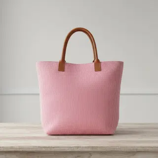 Țesătură decorativă DOBBY Colored stripe fuchsia
