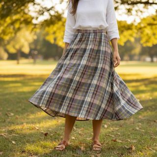 Țesătură din bumbac YARN DYED Check Nina multi