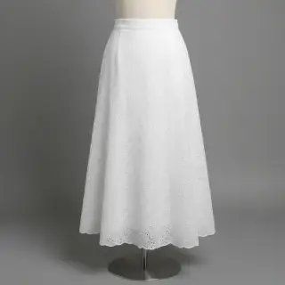 Țesătură din bumbac EMBROIDERY 2 side Camelia