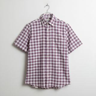 Țesătură din bumbac FLANNEL BIG Check mauve