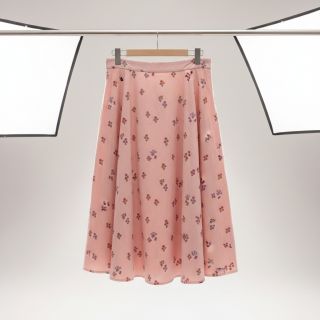 Țesătură din bumbac FLANNEL Flowers light pink