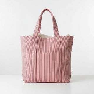 Țesătură decorativă DOBBY Colored stripe cherry