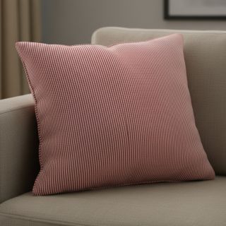 Țesătură decorativă DOBBY Colored stripe cherry