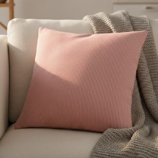 Țesătură decorativă DOBBY Colored stripe poppy red