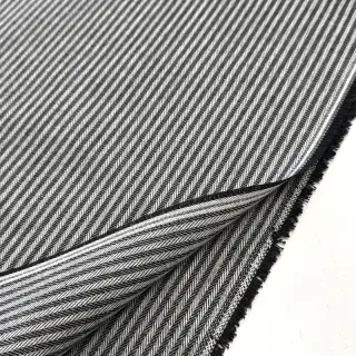 Țesătură decorativă DOBBY Colored stripe black