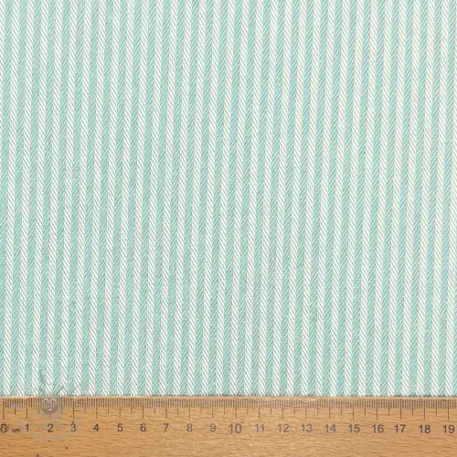 Țesătură decorativă DOBBY Colored stripe mint