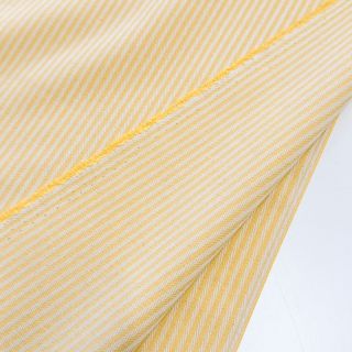 Țesătură decorativă DOBBY Colored stripe pastel yellow