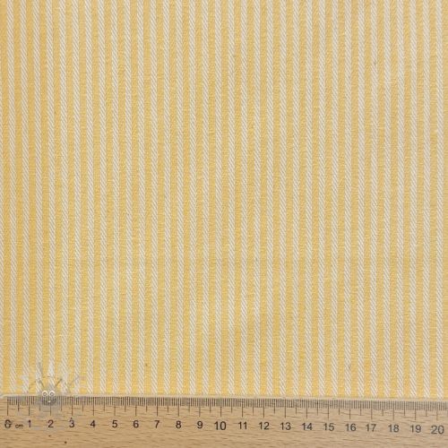 Țesătură decorativă DOBBY Colored stripe pastel yellow