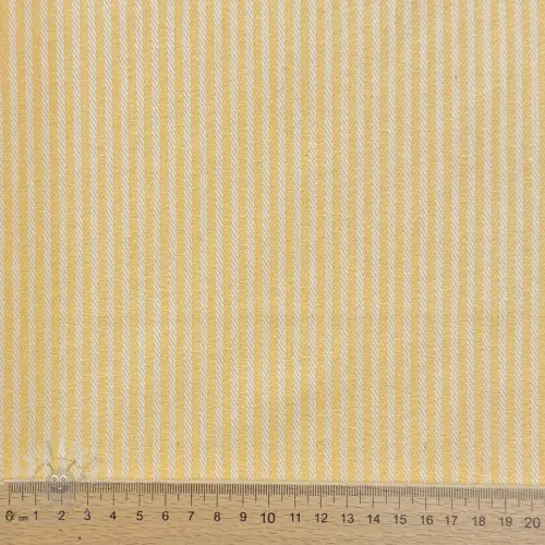 Țesătură decorativă DOBBY Colored stripe pastel yellow