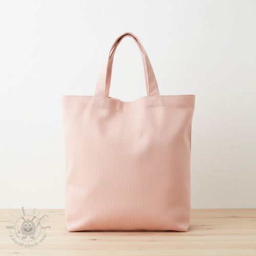 Țesătură decorativă DOBBY Colored stripe light pink