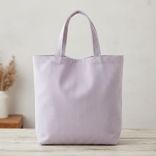 Țesătură decorativă DOBBY Colored stripe lavender