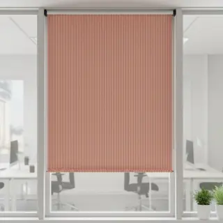 Țesătură decorativă DOBBY Colored stripe coral