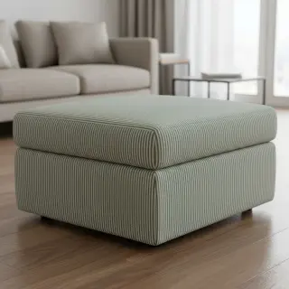 Țesătură decorativă DOBBY Colored stripe bottle green