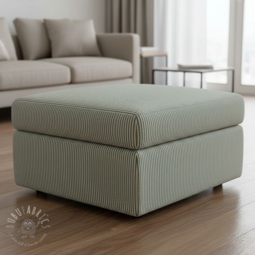 Țesătură decorativă DOBBY Colored stripe bottle green