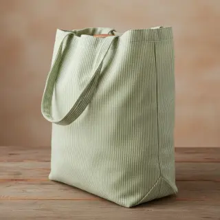 Țesătură decorativă DOBBY Colored stripe light green