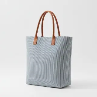Țesătură decorativă DOBBY Colored stripe blue