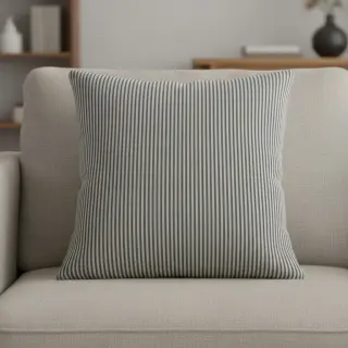 Țesătură decorativă DOBBY Colored stripe black