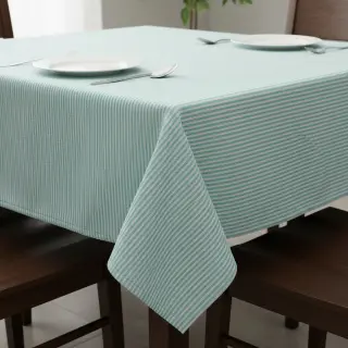Țesătură decorativă DOBBY Colored stripe mint