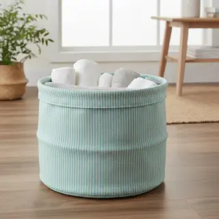 Țesătură decorativă DOBBY Colored stripe mint