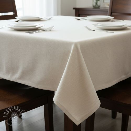 Țesătură decorativă DOBBY Colored stripe naturel