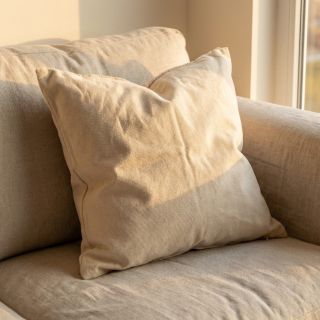 Țesătură decorativă Linenlook PLAIN ecru