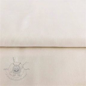 Catifea raiată subțire ecru