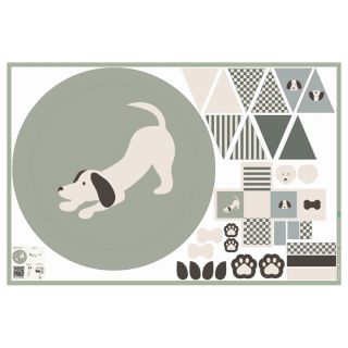 Țesătură din bumbac Dog PANEL digital print