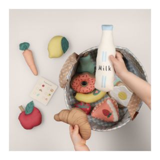 Țesătură din bumbac Farmers market PANEL digital print