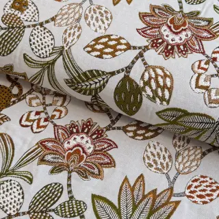 Țesătură decorativă jacquard Soliman allover blanc