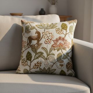 Țesătură decorativă jacquard Soliman allover blanc