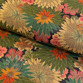 Țesătură decorativă jacquard Matcha allover kaki